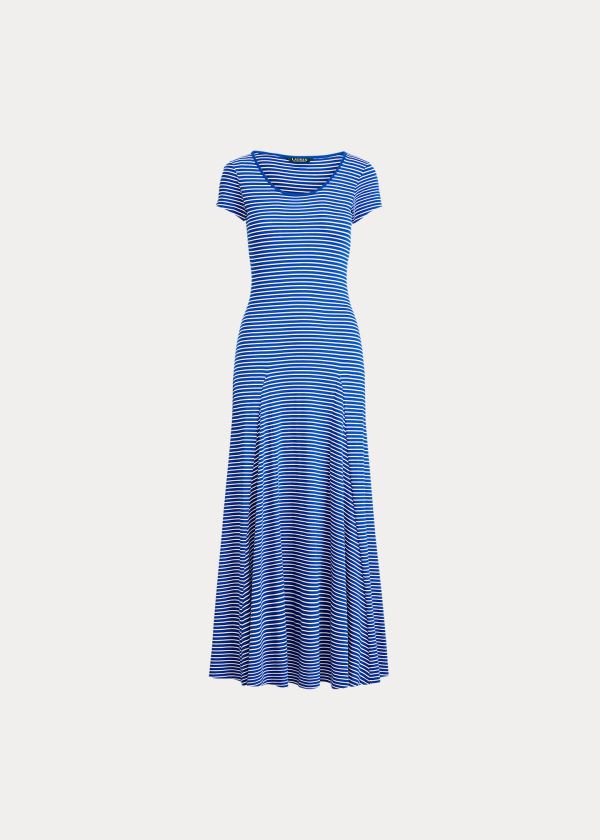 Vestido Ralph Lauren Striped Algodão-Blend Mulher 31724-SFLB